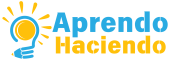 Aprendo Haciendo Logo de Aprendo Haciendo, con diseño profesional que representa educación técnica y certificación en áreas eléctricas y energías renovables.